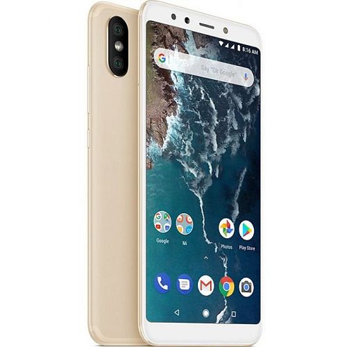 Смартфон Xiaomi Mi A2 128GB/6GB Gold (Золотой) — фото