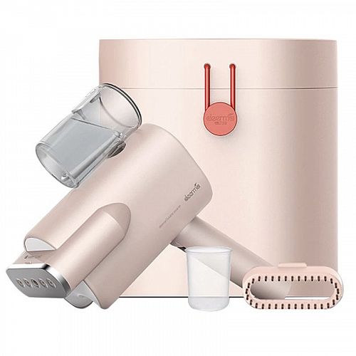 Ручной отпариватель Deerma Portable Steam Ironing Machine (DEM-HS008) Pink (Розоый) — фото