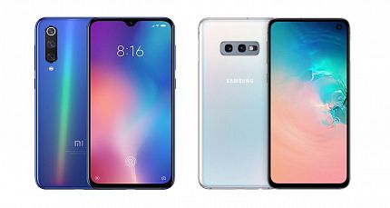 Samsung Galaxy S10e против Xiaomi Mi9 SE сравнение моделей 2019 года