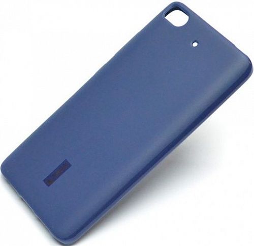 Каучуковый чехол Cherry Blue для Xiaomi Mi5 (Синий) — фото
